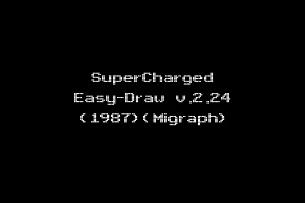 SuperCharged Easy-Draw v.2.24 (1987)(Migraph)