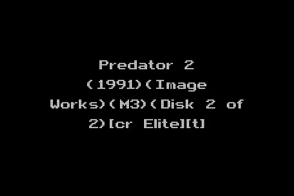 Predator 2 (1991)(Image Works)(M3)(Disk 2 of 2)[cr Elite][t]
