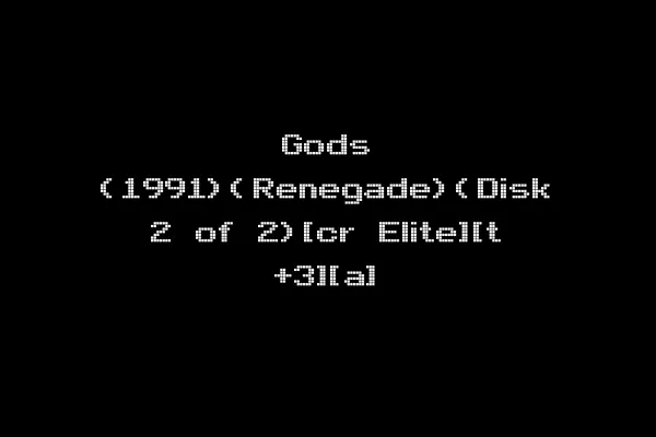 Gods (1991)(Renegade)(Disk 2 of 2)[cr Elite][t +3][a]