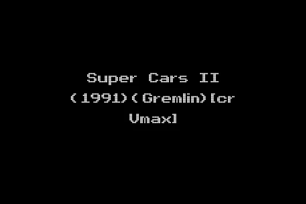 Super Cars II (1991)(Gremlin)[cr Vmax]