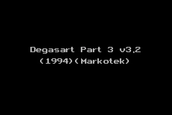 Degasart Part 3 v3.2 (1994)(Markotek)