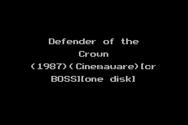 Defender of the Crown (1987)(Cinemaware)[cr BOSS][one disk]