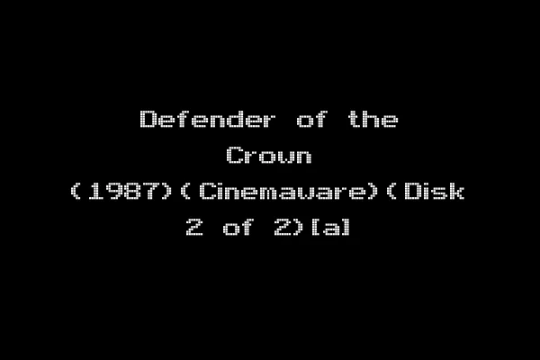Defender of the Crown (1987)(Cinemaware)(Disk 2 of 2)[a]