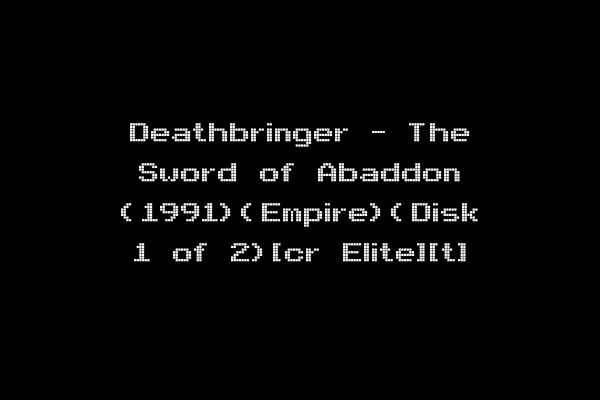 Deathbringer - The Sword of Abaddon (1991)(Empire)(Disk 1 of 2)[cr Elite][t]