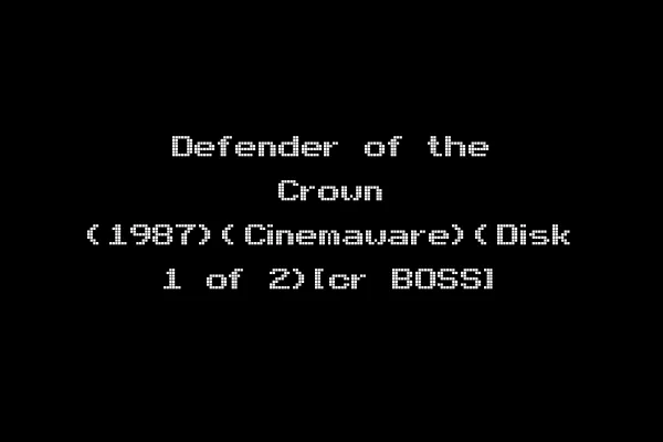Defender of the Crown (1987)(Cinemaware)(Disk 1 of 2)[cr BOSS]