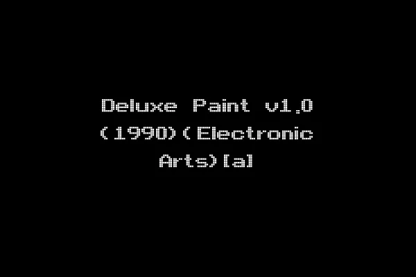 Deluxe Paint v1.0 (1990)(Electronic Arts)[a]