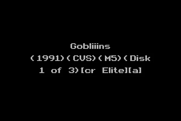 Gobliiins (1991)(CVS)(M5)(Disk 1 of 3)[cr Elite][a]