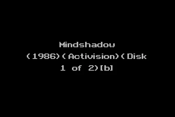 Mindshadow (1986)(Activision)(Disk 1 of 2)[b]