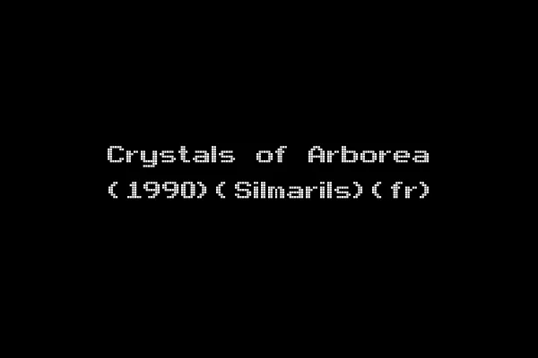 Crystals of Arborea (1990)(Silmarils)(fr)