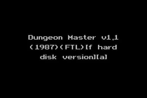 Dungeon Master v1.1 (1987)(FTL)[f hard disk version][a]
