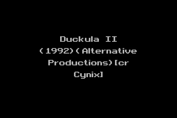 Duckula II (1992)(Alternative Productions)[cr Cynix]