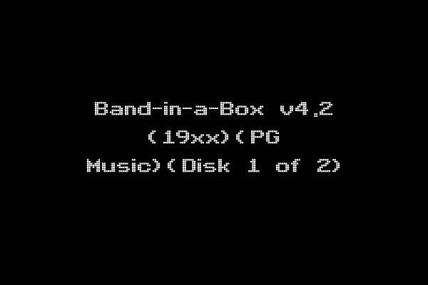 Band-in-a-Box v4.2 (19xx)(PG Music)(Disk 1 of 2)