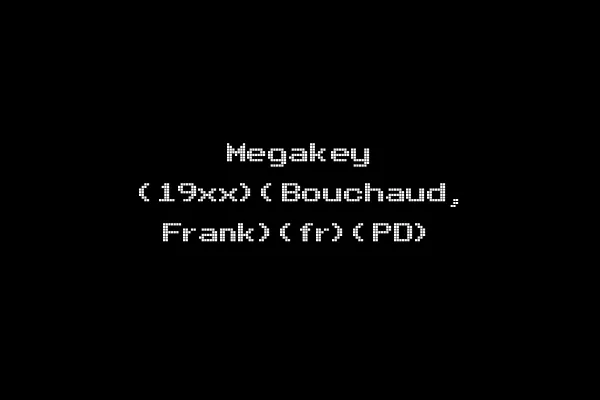 Megakey (19xx)(Bouchaud, Frank)(fr)(PD)