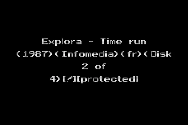Explora - Time run (1987)(Infomedia)(fr)(Disk 2 of 4)[!][protected]