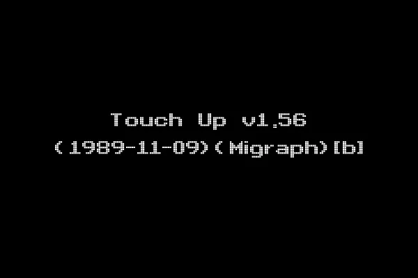 Touch Up v1.56 (1989-11-09)(Migraph)[b]
