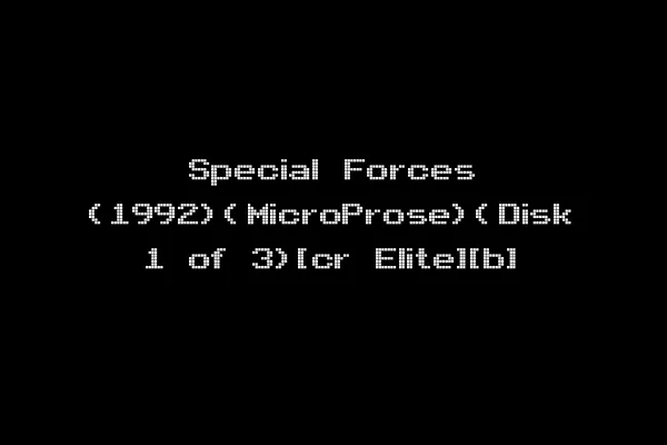 Special Forces (1992)(MicroProse)(Disk 1 of 3)[cr Elite][b]