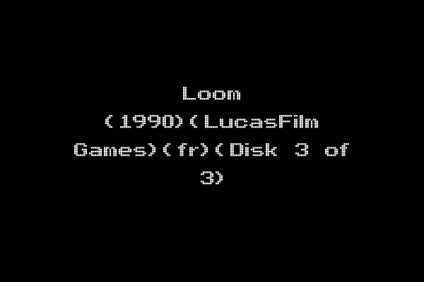 Loom (1990)(LucasFilm Games)(fr)(Disk 3 of 3)