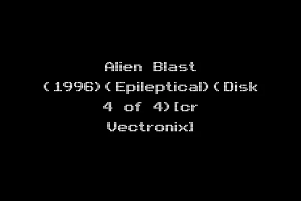 Alien Blast (1996)(Epileptical)(Disk 4 of 4)[cr Vectronix]