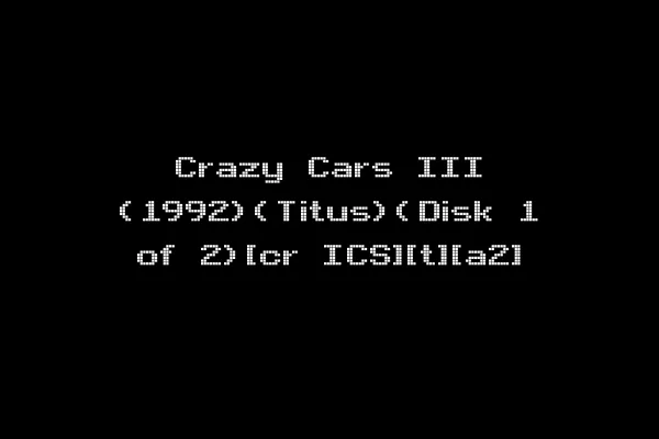 Crazy Cars III (1992)(Titus)(Disk 1 of 2)[cr ICS][t][a2]