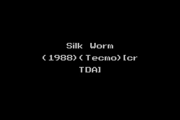 Silk Worm (1988)(Tecmo)[cr TDA]