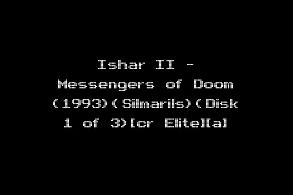 Ishar II - Messengers of Doom (1993)(Silmarils)(Disk 1 of 3)[cr Elite][a]