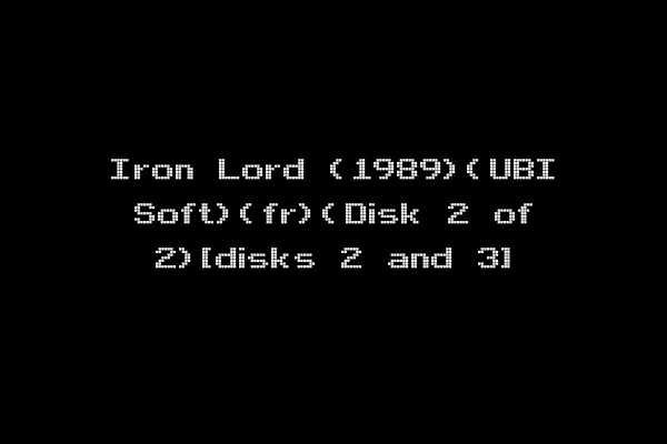 Iron Lord (1989)(UBI Soft)(fr)(Disk 2 of 2)[disks 2 and 3]