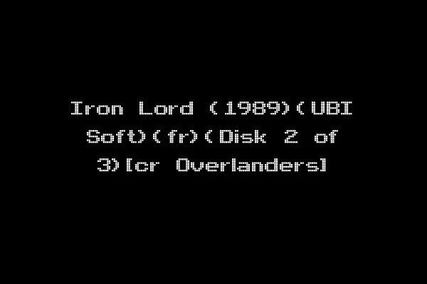 Iron Lord (1989)(UBI Soft)(fr)(Disk 2 of 3)[cr Overlanders]