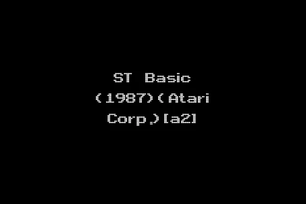 ST Basic (1987)(Atari Corp.)[a2]