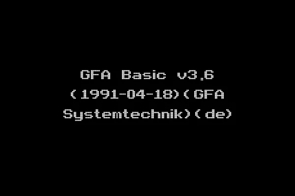 GFA Basic v3.6 (1991-04-18)(GFA Systemtechnik)(de)