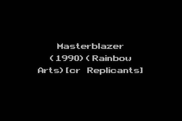 Masterblazer (1990)(Rainbow Arts)[cr Replicants]