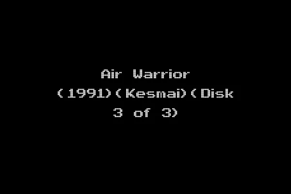 Air Warrior (1991)(Kesmai)(Disk 3 of 3)