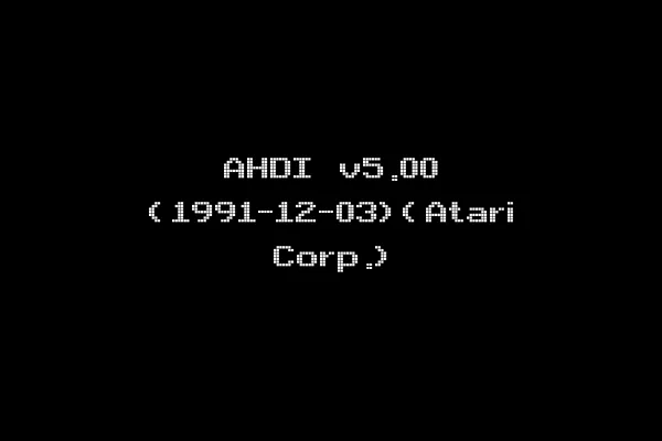 AHDI v5.00 (1991-12-03)(Atari Corp.)
