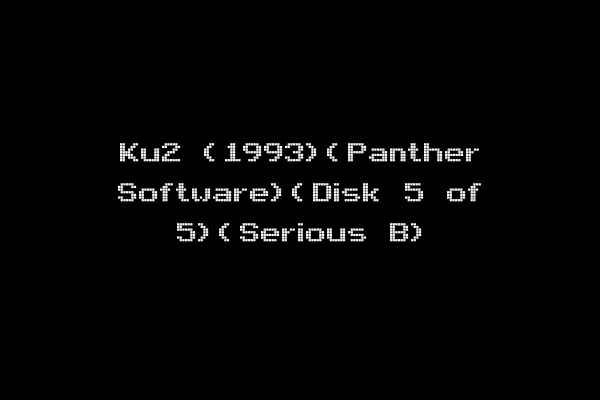 Ku2 (1993)(Panther Software)(Disk 5 of 5)(Serious B)