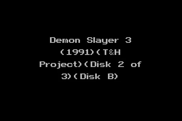 Demon Slayer 3 (1991)(T&H Project)(Disk 2 of 3)(Disk B)