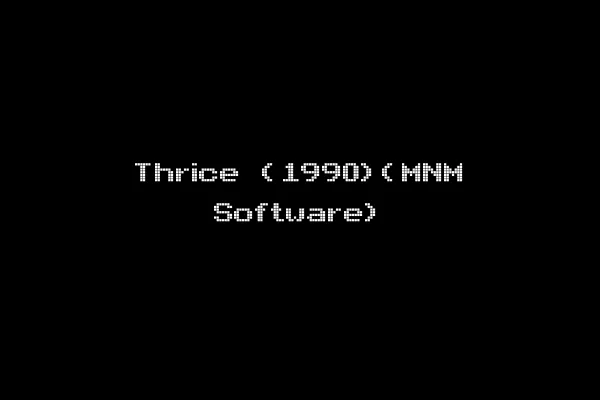 Thrice (1990)(MNM Software)