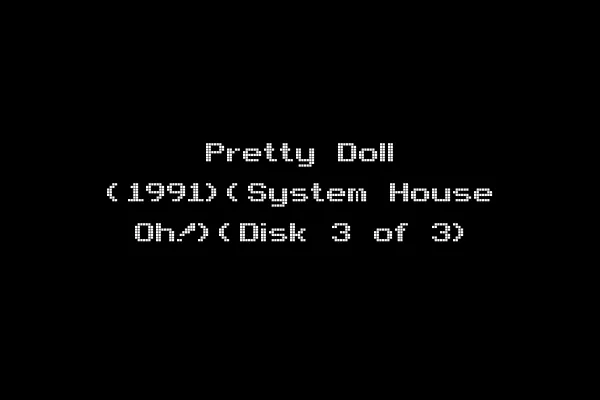 Pretty Doll (1991)(System House Oh!)(Disk 3 of 3)