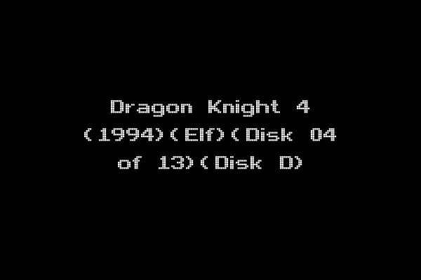 Dragon Knight 4 (1994)(Elf)(Disk 04 of 13)(Disk D)