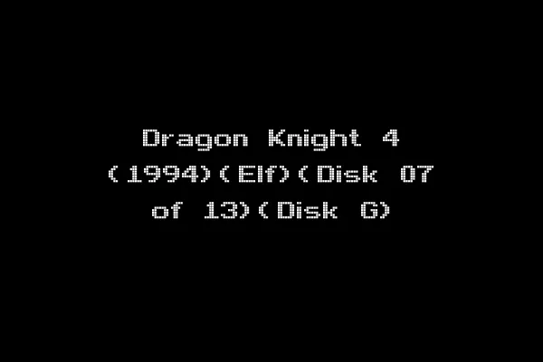 Dragon Knight 4 (1994)(Elf)(Disk 07 of 13)(Disk G)