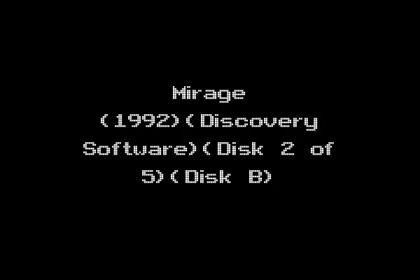 Mirage (1992)(Discovery Software)(Disk 2 of 5)(Disk B)