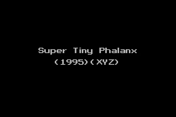 Super Tiny Phalanx (1995)(XYZ)