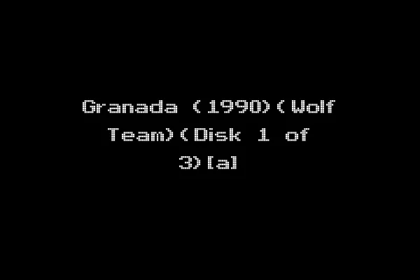 Granada (1990)(Wolf Team)(Disk 1 of 3)[a]