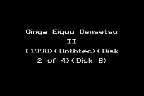 Ginga Eiyuu Densetsu II (1990)(Bothtec)(Disk 2 of 4)(Disk B)