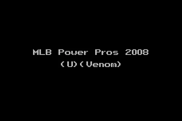 MLB Power Pros 2008 (U)(Venom)