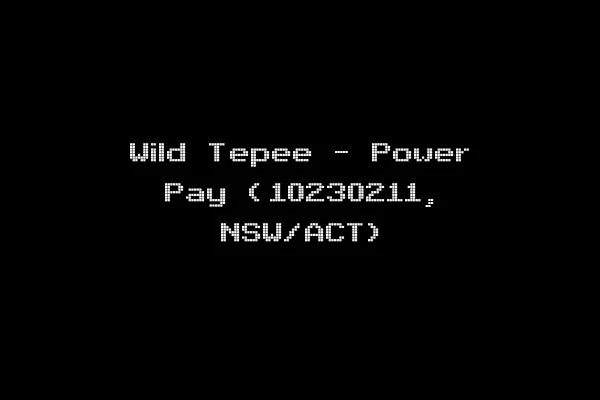 Wild Tepee - Power Pay (10230211, NSW/ACT)