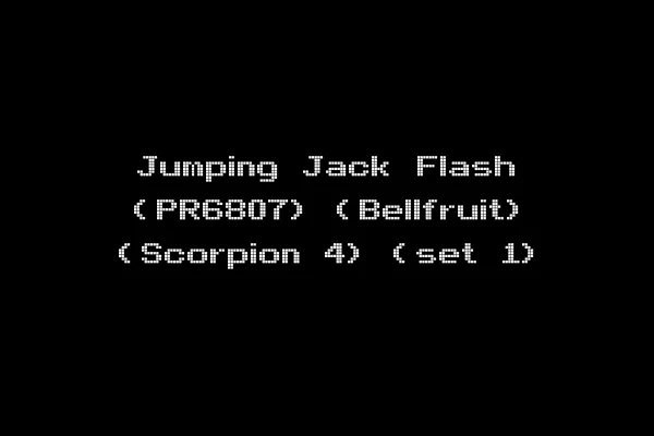 Jumping Jack Flash (PR6807) (Bellfruit) (Scorpion 4) (set 1)