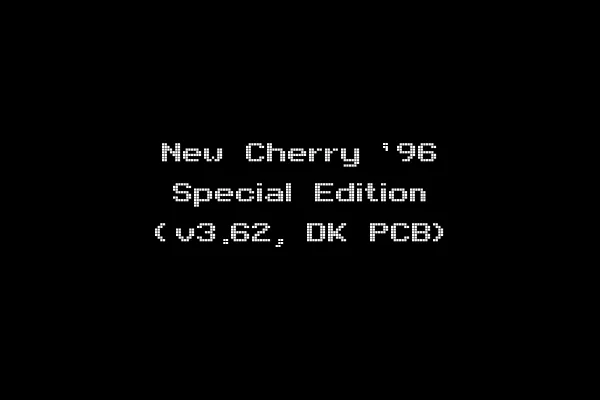 New Cherry '96 Special Edition (v3.62, DK PCB)