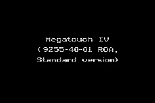 Megatouch IV (9255-40-01 ROA, Standard version)