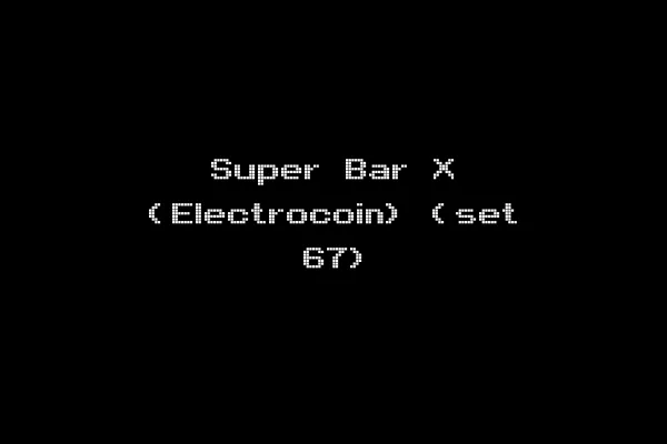 Super Bar X (Electrocoin) (set 67)