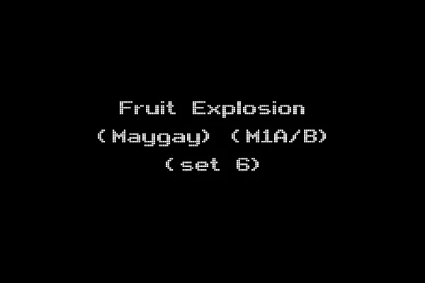 Fruit Explosion (Maygay) (M1A/B) (set 6)