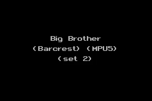 Big Brother (Barcrest) (MPU5) (set 2)